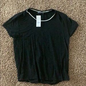 Grey/black brandy Melville shirt